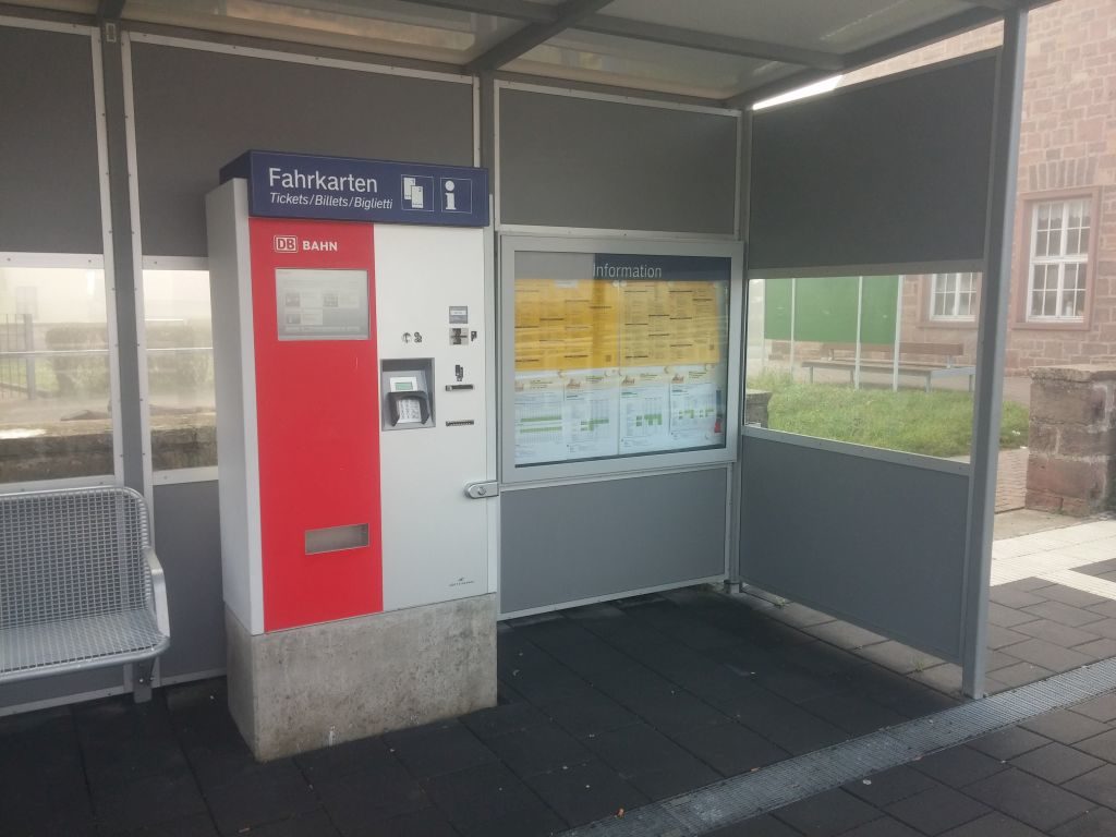 bahn.de Ticket machine