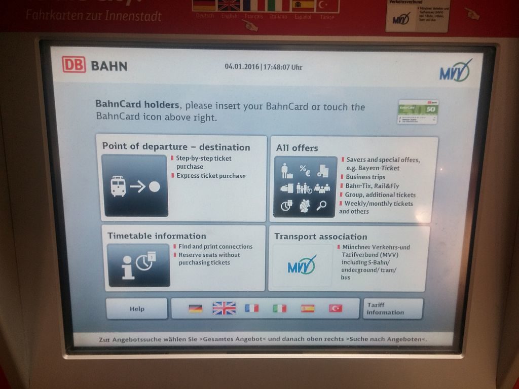 Munich Airport Train ticket buying guide